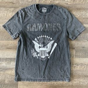 Zara Graphic Ramones Tee